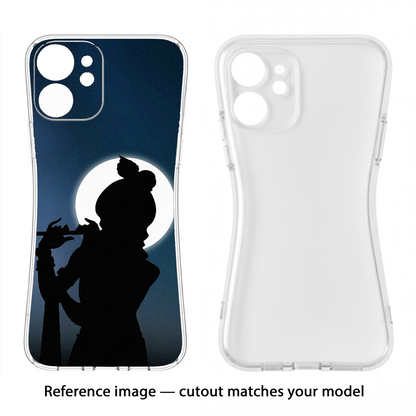 Shri Krishna Silhouette Vivo Y28 5G Back Cover