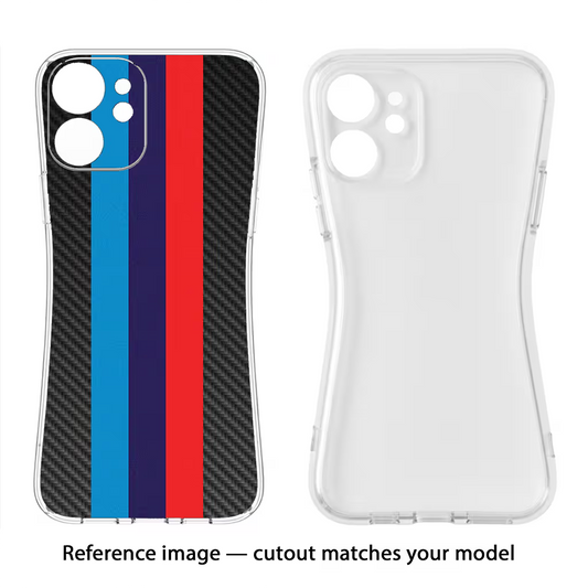 BMW Stripes Pattern Moto Edge 60 Stylus Back Cover
