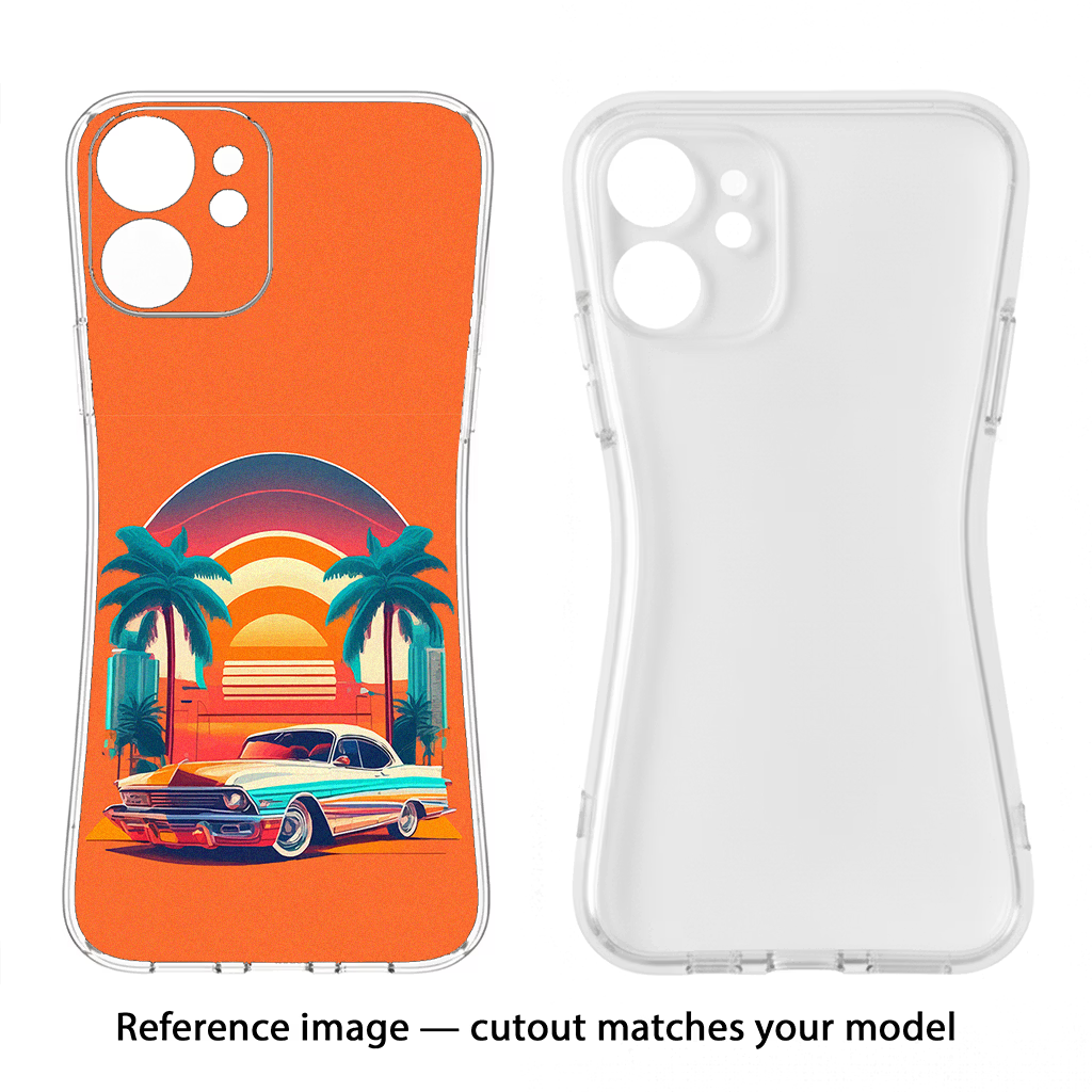 Palm Drive 80s Vivo Y39 5G Back Cover