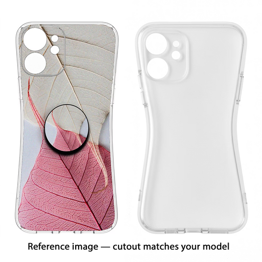White Pink Leaf OnePlus Nord CE5 Pop Case