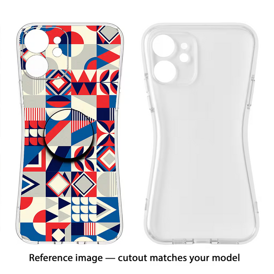 Colorful Pattern Moto Edge 60 Stylus Pop Case