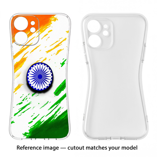 Indian Flag Ashoka Chakra OnePlus Nord CE5 Pop Case