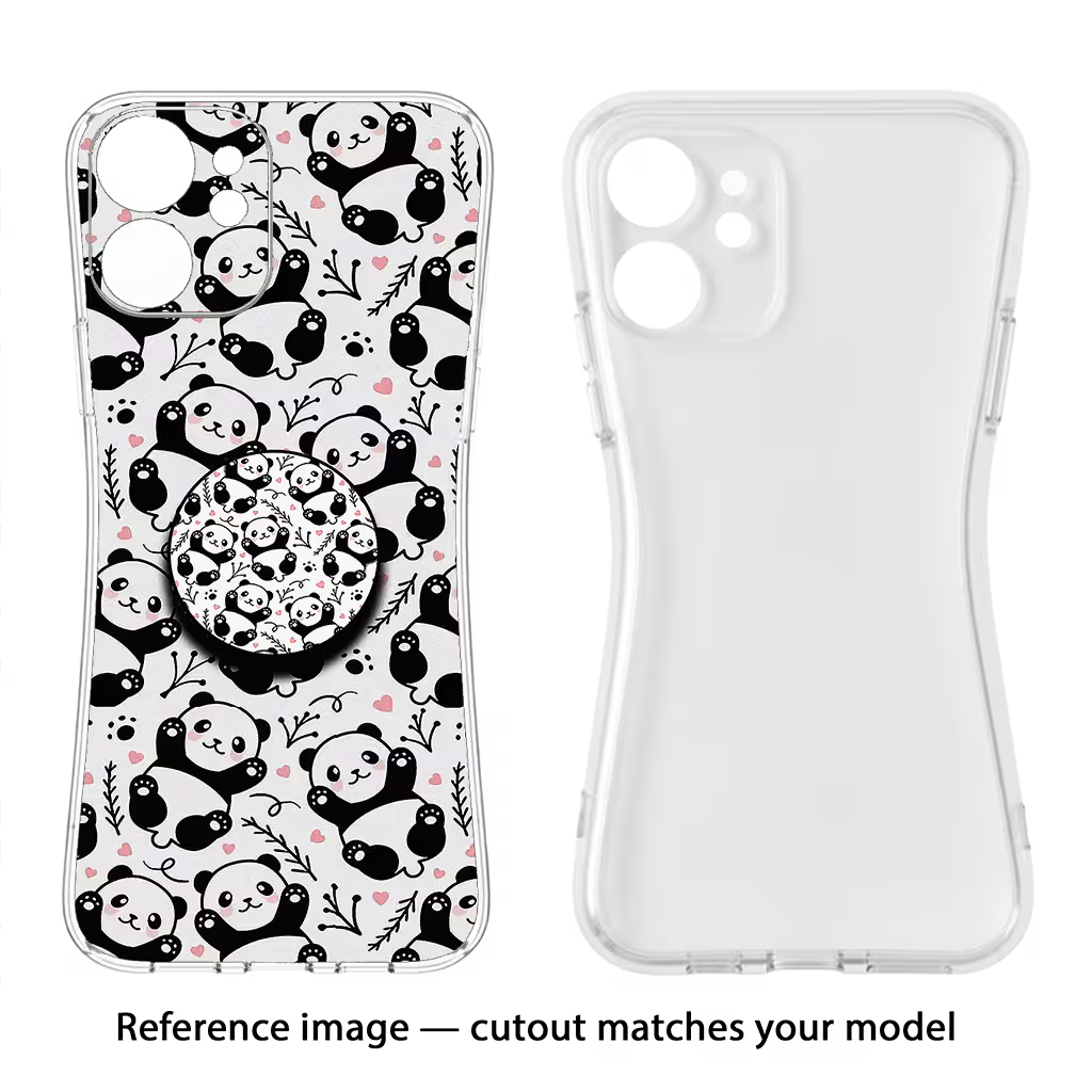Cute Panda Samsung A36 5G Pop Case