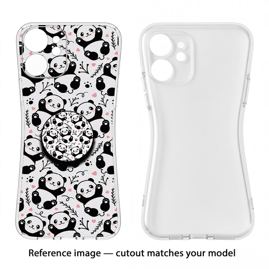 Cute Panda Samsung M14 Pop Case