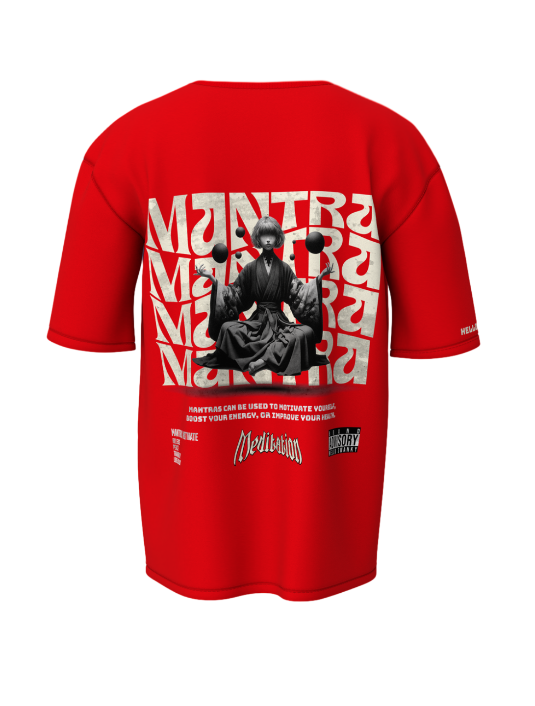 Mantra Unisex Oversized Special Edition T-Shirt – Unique Style