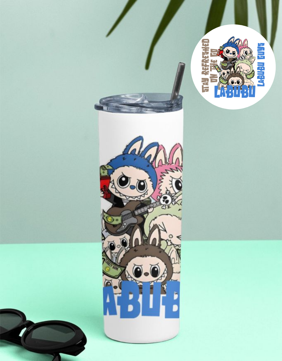 Labubu Character Tumbler Bottle