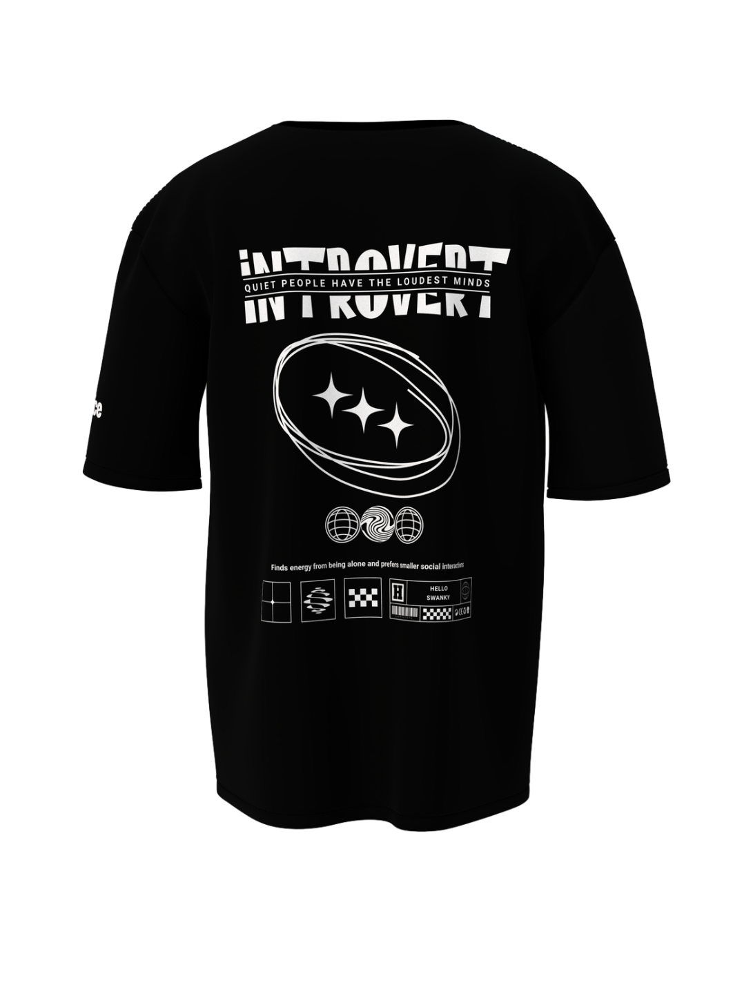 Introvert Unisex Oversized Special Edition T-Shirt
