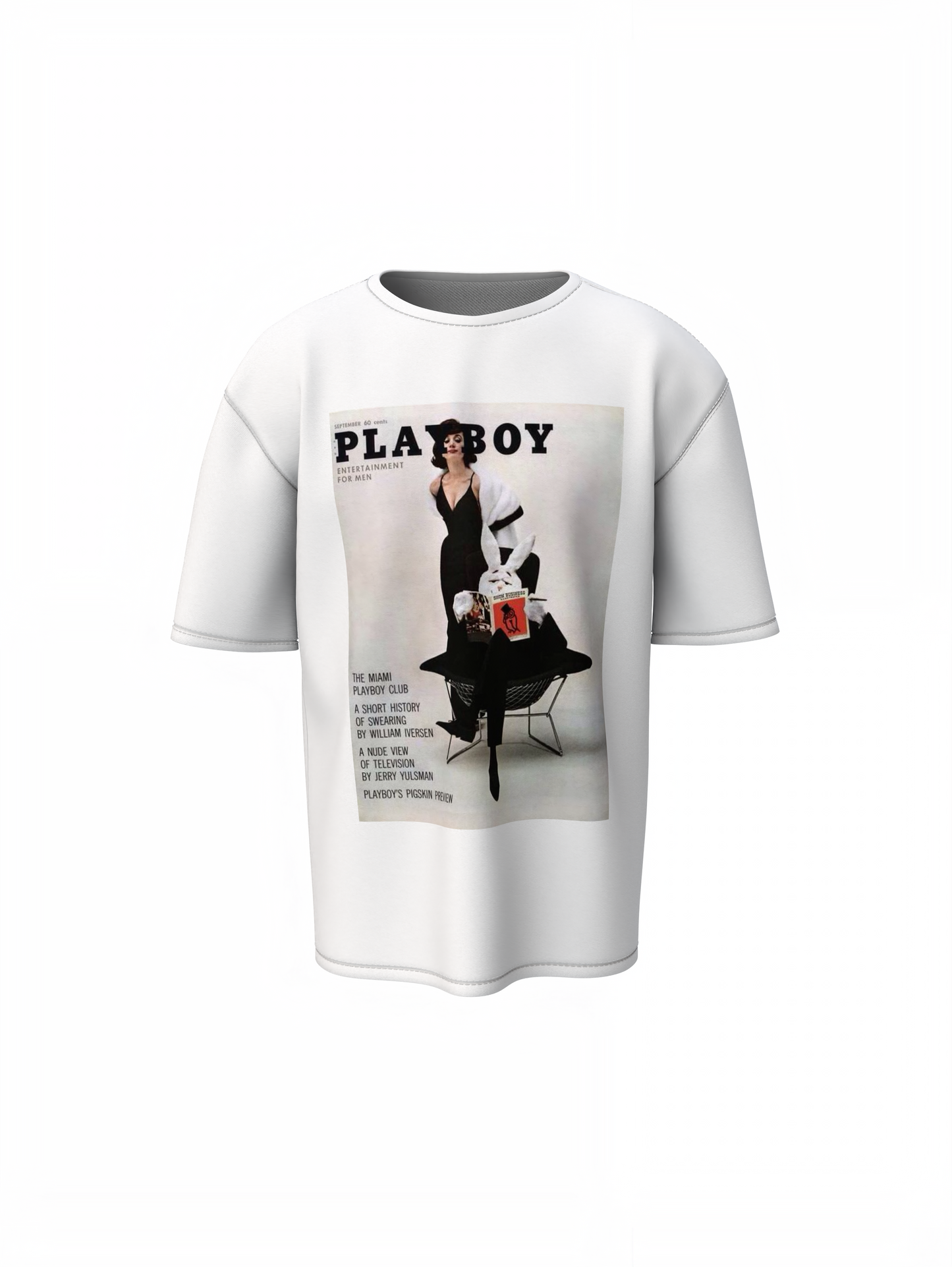Playboy Bold Type Oversized T-Shirt – Relaxed Streetwear Style