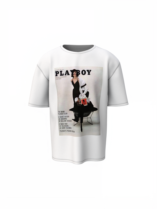 Playboy Bold Type Oversized T-Shirt – Relaxed Streetwear Style