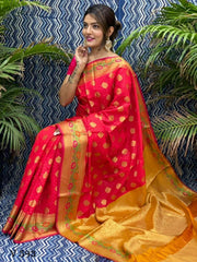 Banarasi Silk Light Designer Saree.