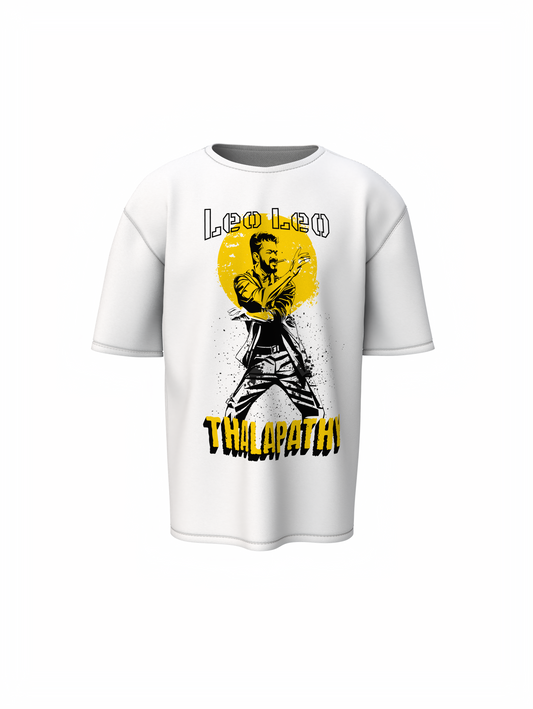 Vijay Thalapathy Actor T Shirt Bold Tribute Tee for True Fans