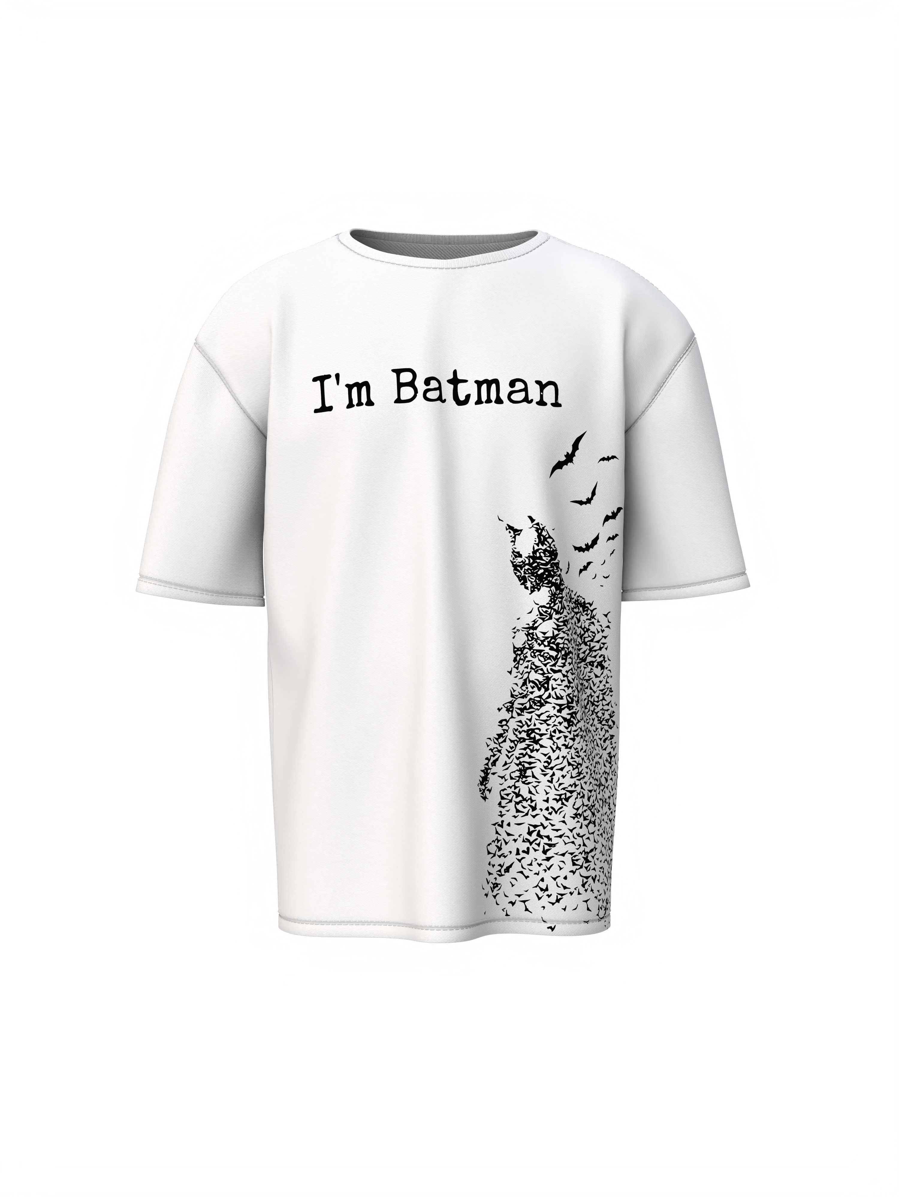 I'M Batman Oversized T-Shirt