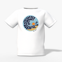 Bruh We Back Graphic Kid’s White Printed T-Shirt