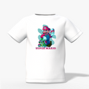 Mario Graphic Kid’s White Printed T-Shirt