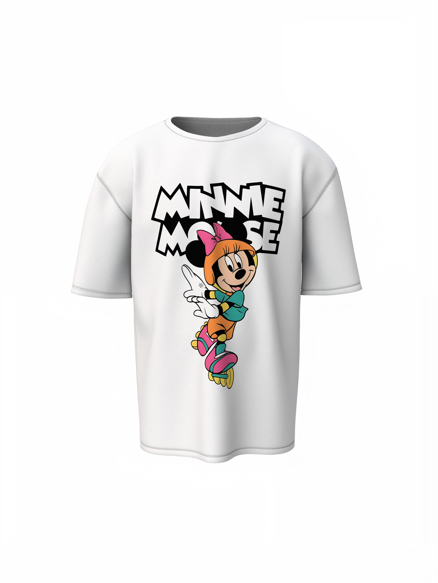 Micky Cartoon Oversized T-Shirts