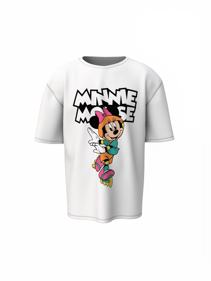 Micky Cartoon Oversized T-Shirts