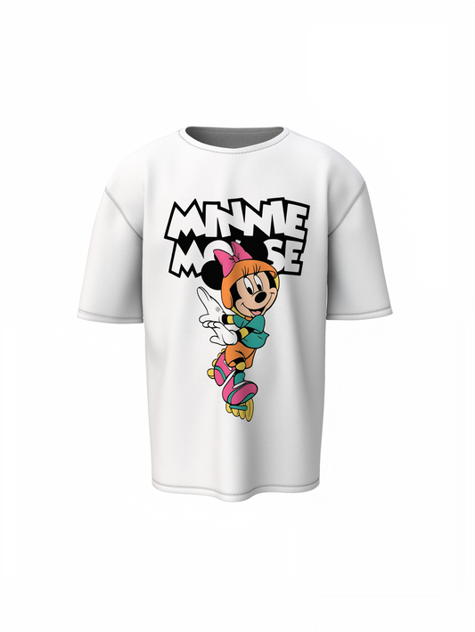 Micky Cartoon Oversized T-Shirts