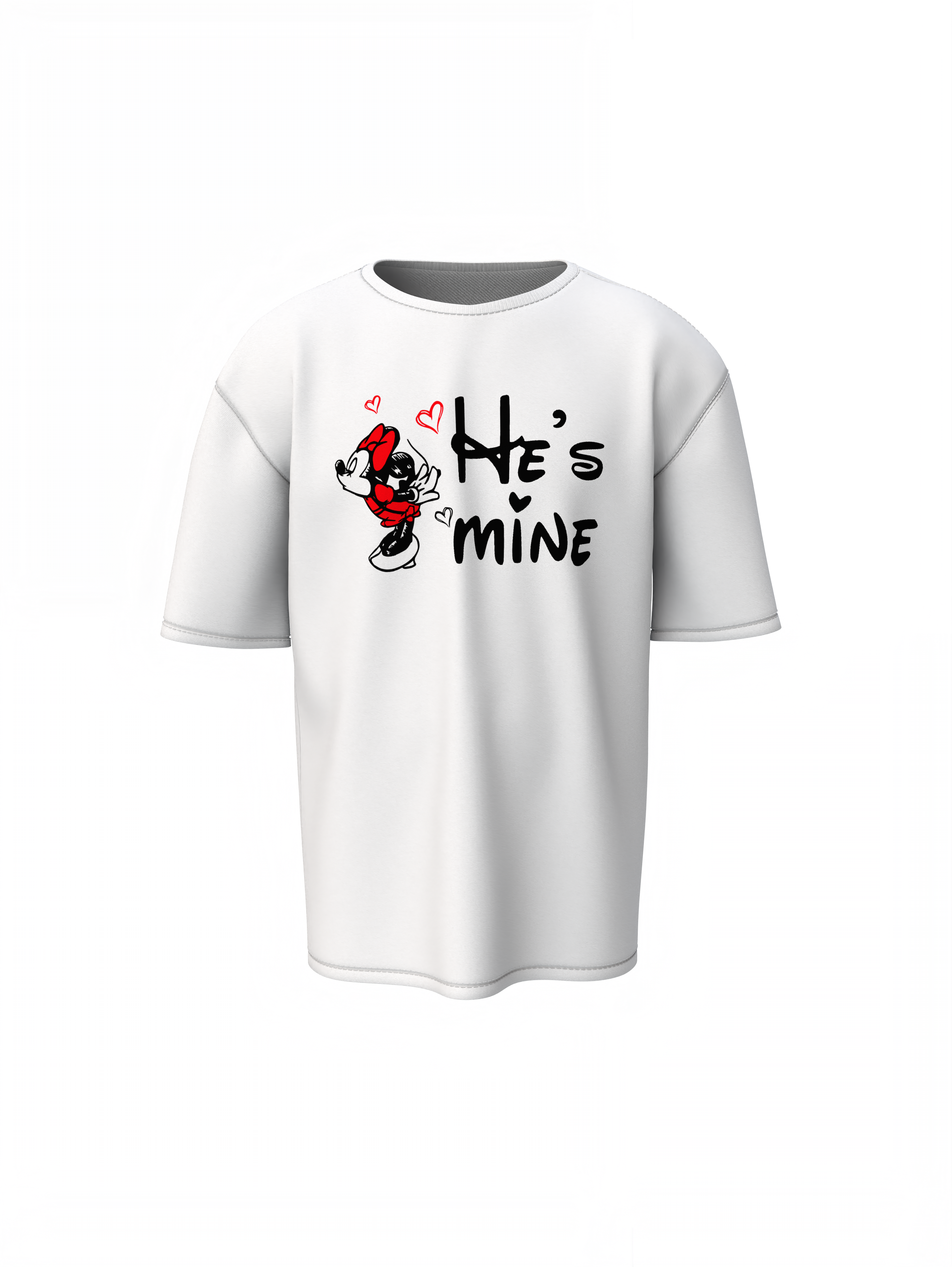 Mine Couple Oversized T-Shirts