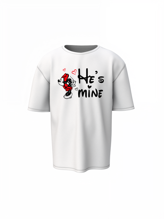 Mine Couple Oversized T-Shirts