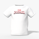 Spider Men Graphic Kid’s White Printed T-Shirt