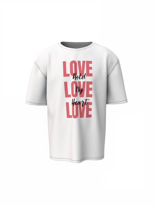 Love Couple Oversized T-Shirts