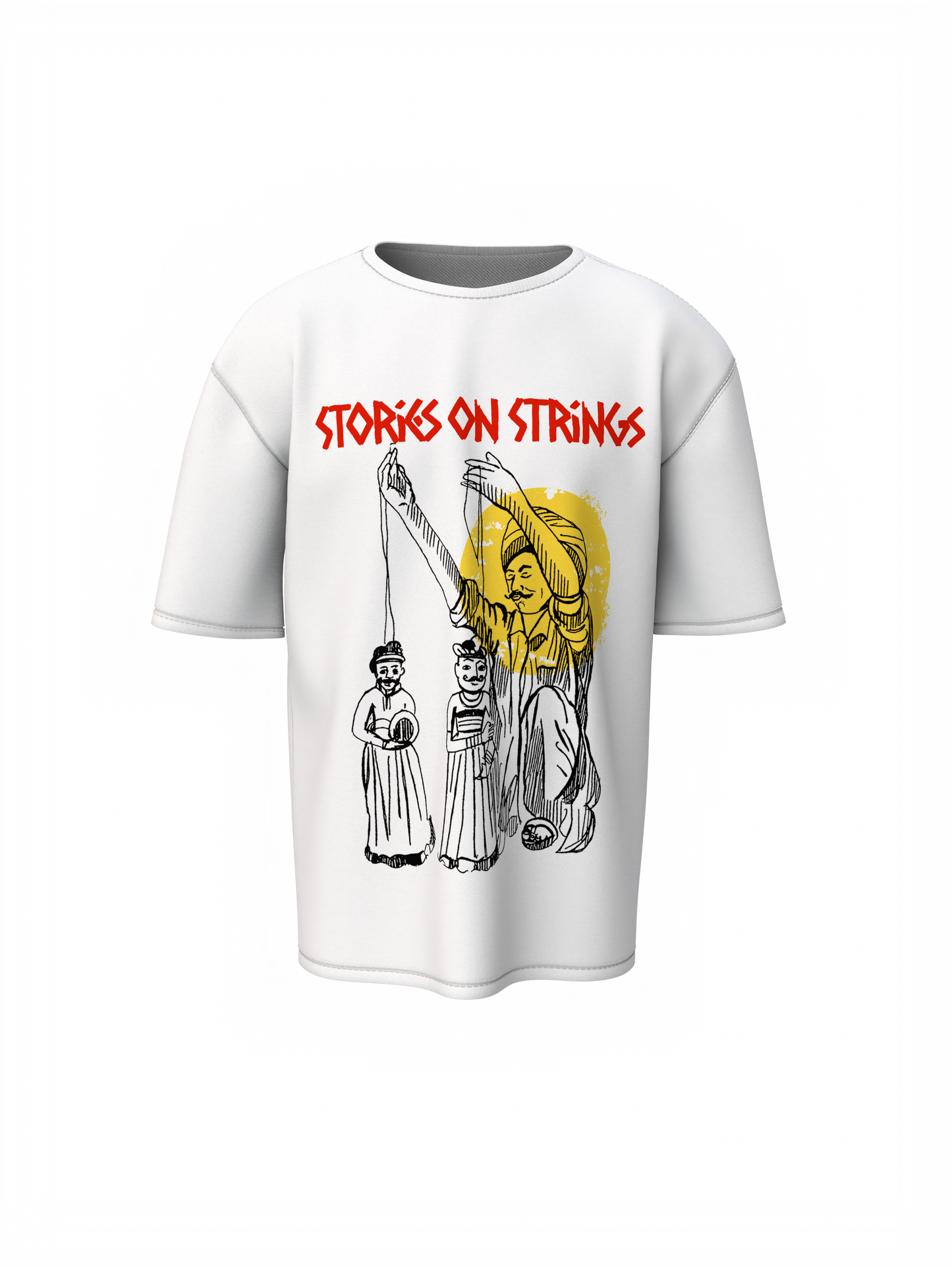 Stories On Strings Oversized T-Shirts
