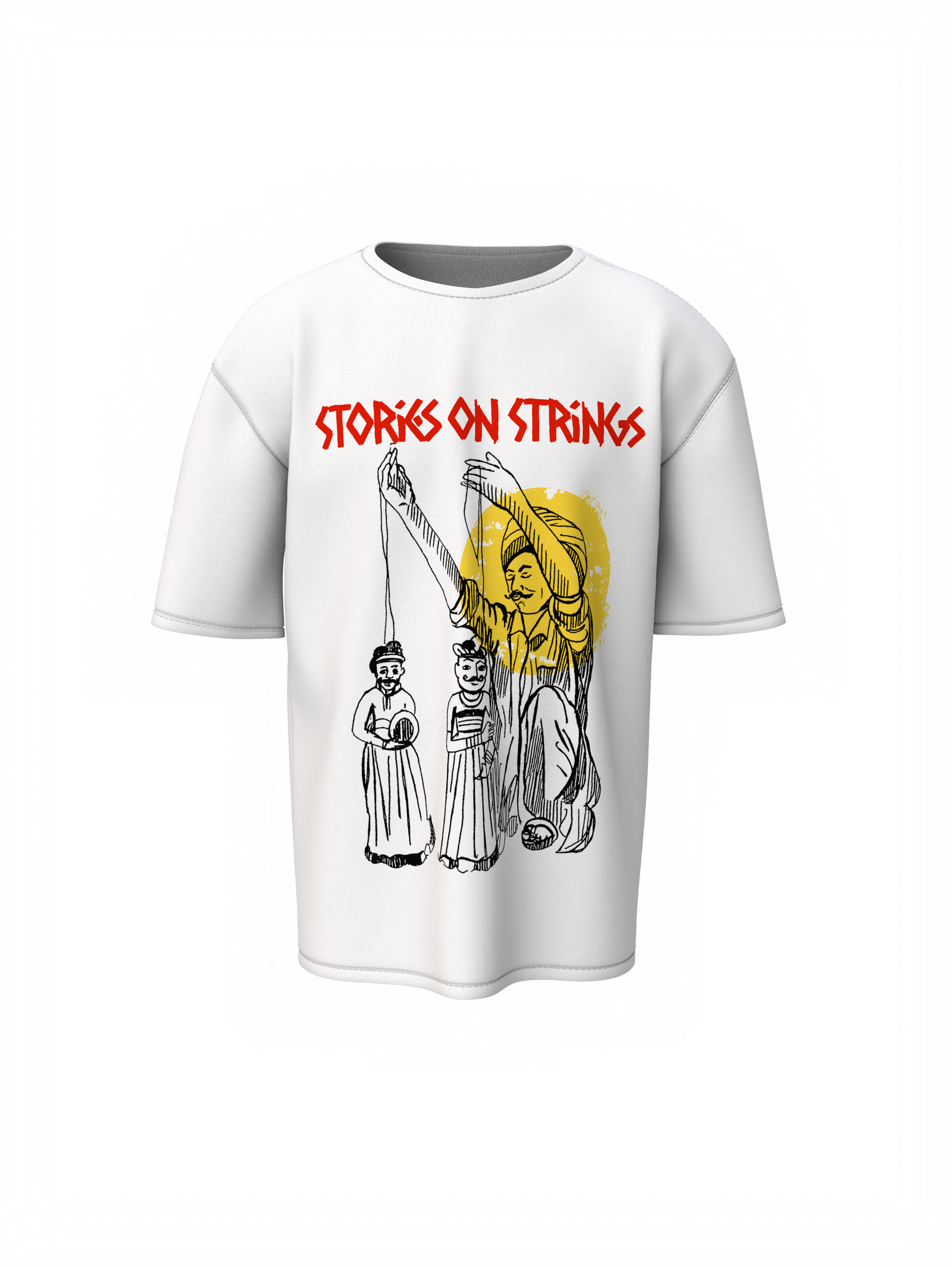 Stories On Strings Oversized T-Shirts