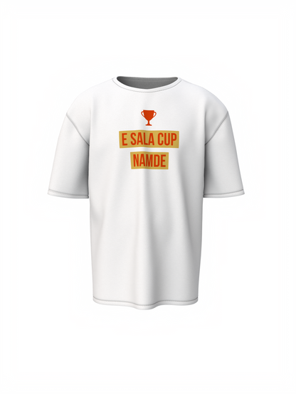 E Sala Cup Namde Oversized T-Shirt Trendy Fan Casual Wear