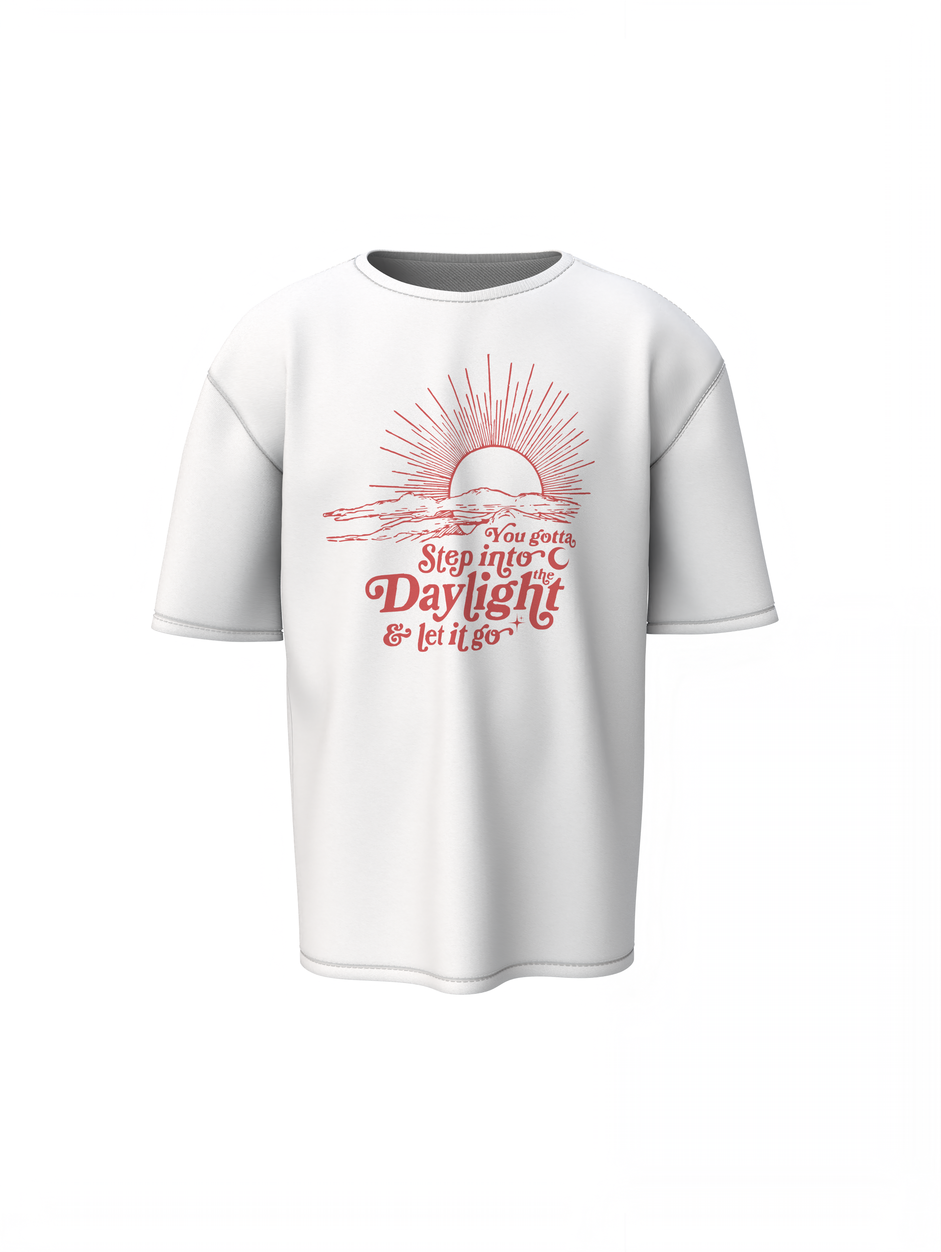 Let It Go Oversized T-Shirt