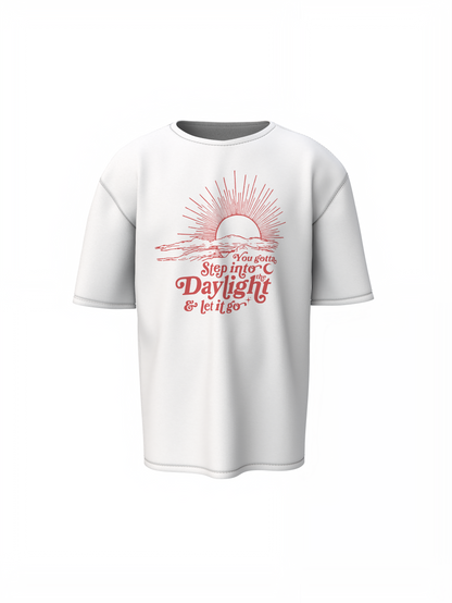 Let It Go Oversized T-Shirt-Trendy Streetwear for Men & Women
