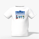 The Smurfs Graphic Kid’s White Printed T-Shirt