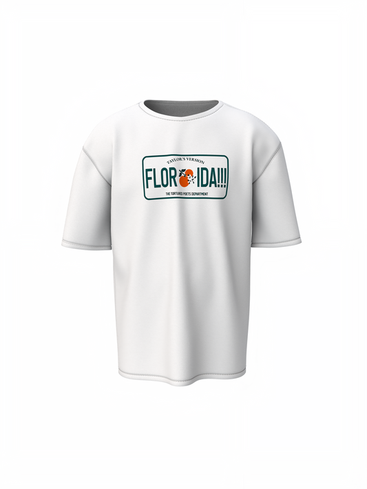 Florida Graphic Oversized T-Shirt Relaxed Fit Casual Wear