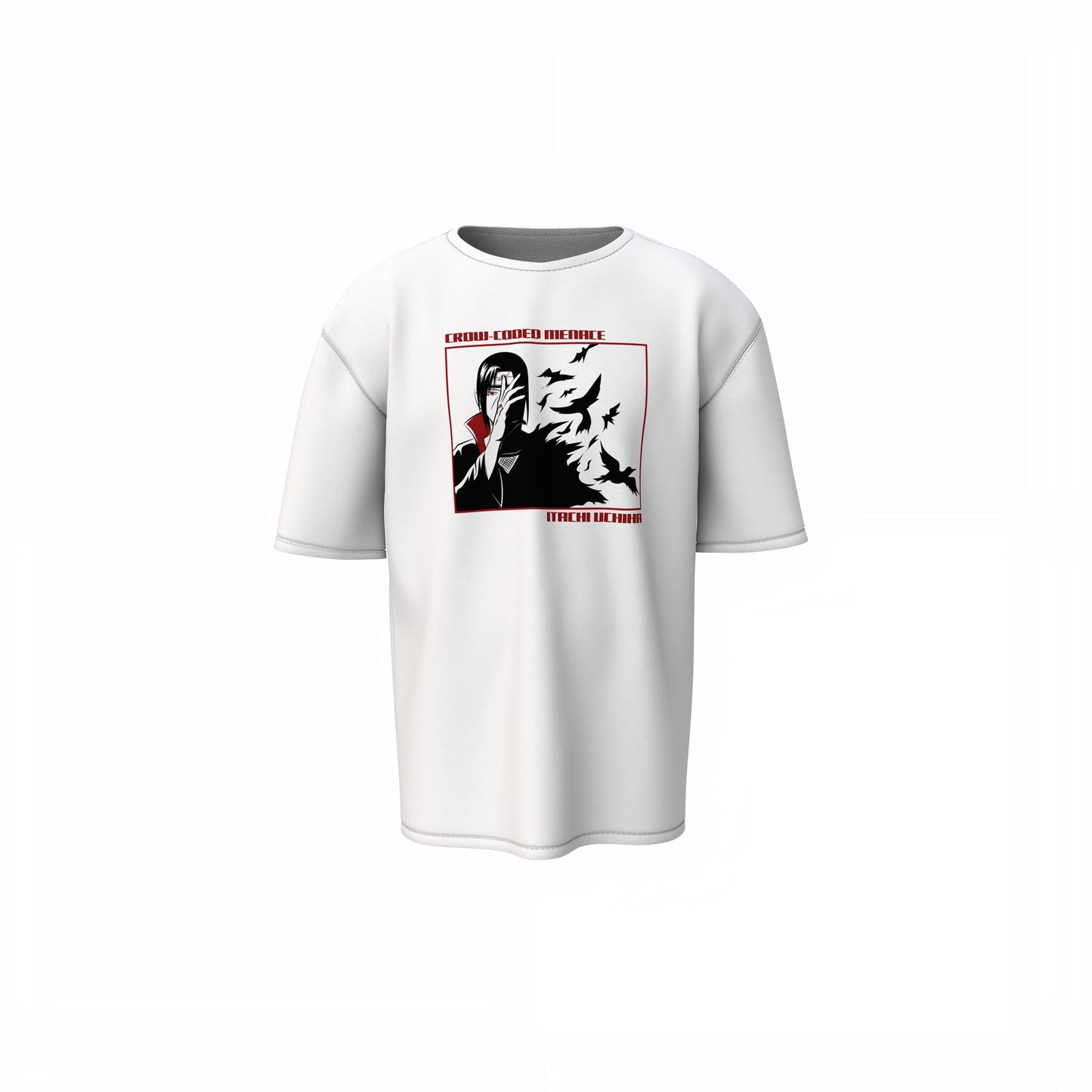 Crow Coded Menace Oversized T-Shirt