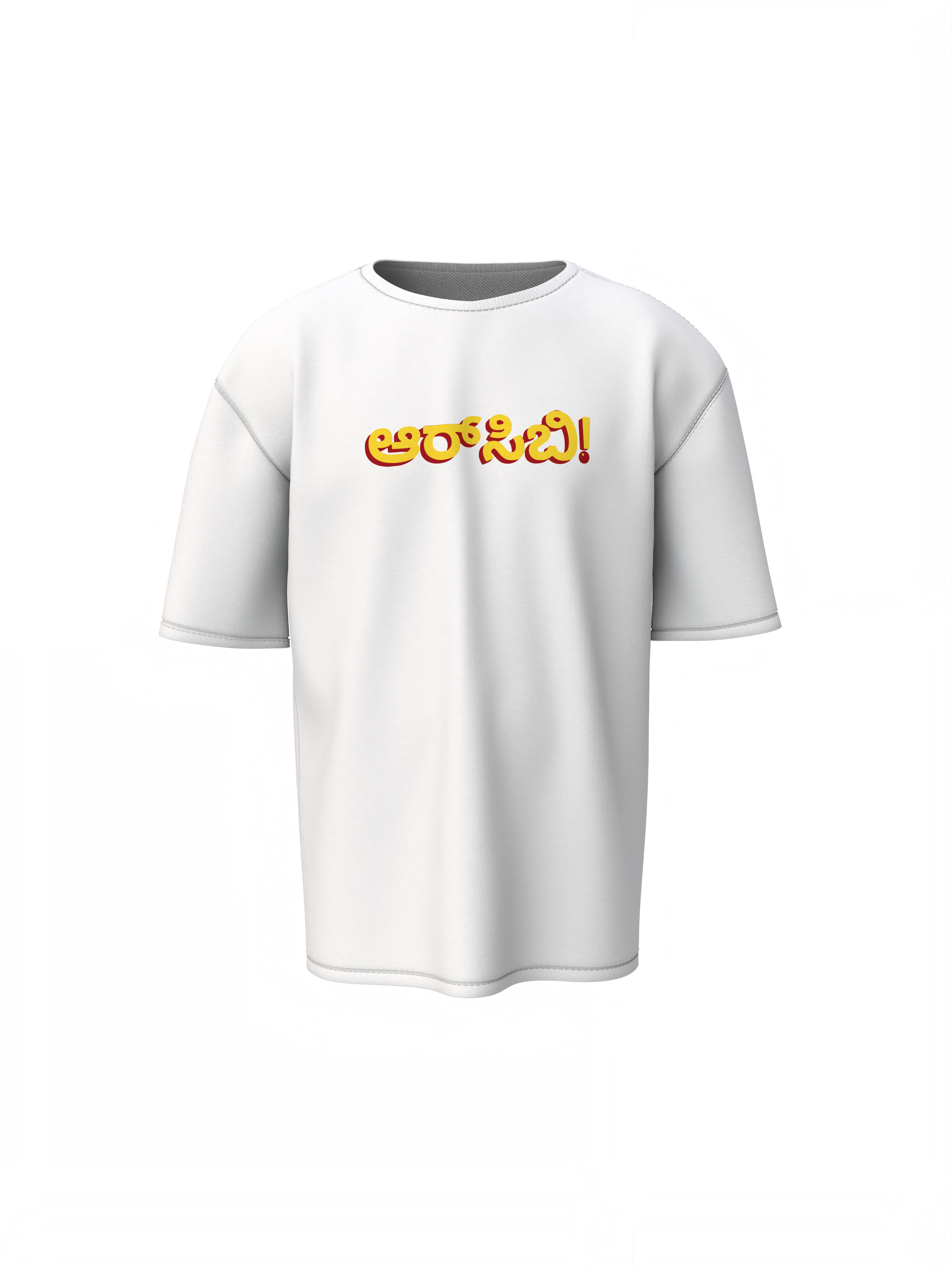 RCB Kannada Roar Oversized T-Shirt