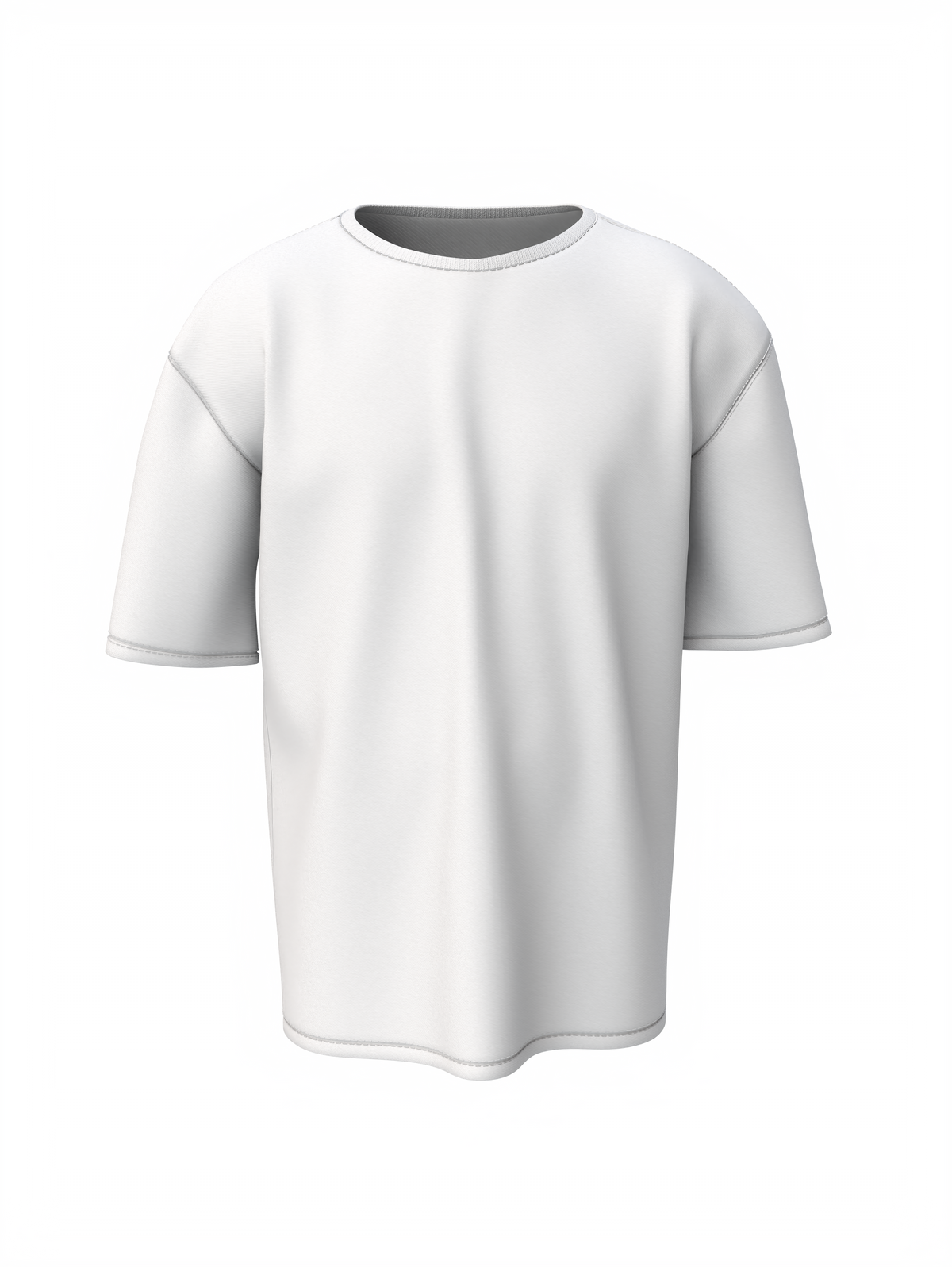 Plain White Oversized Unisex T-Shirt