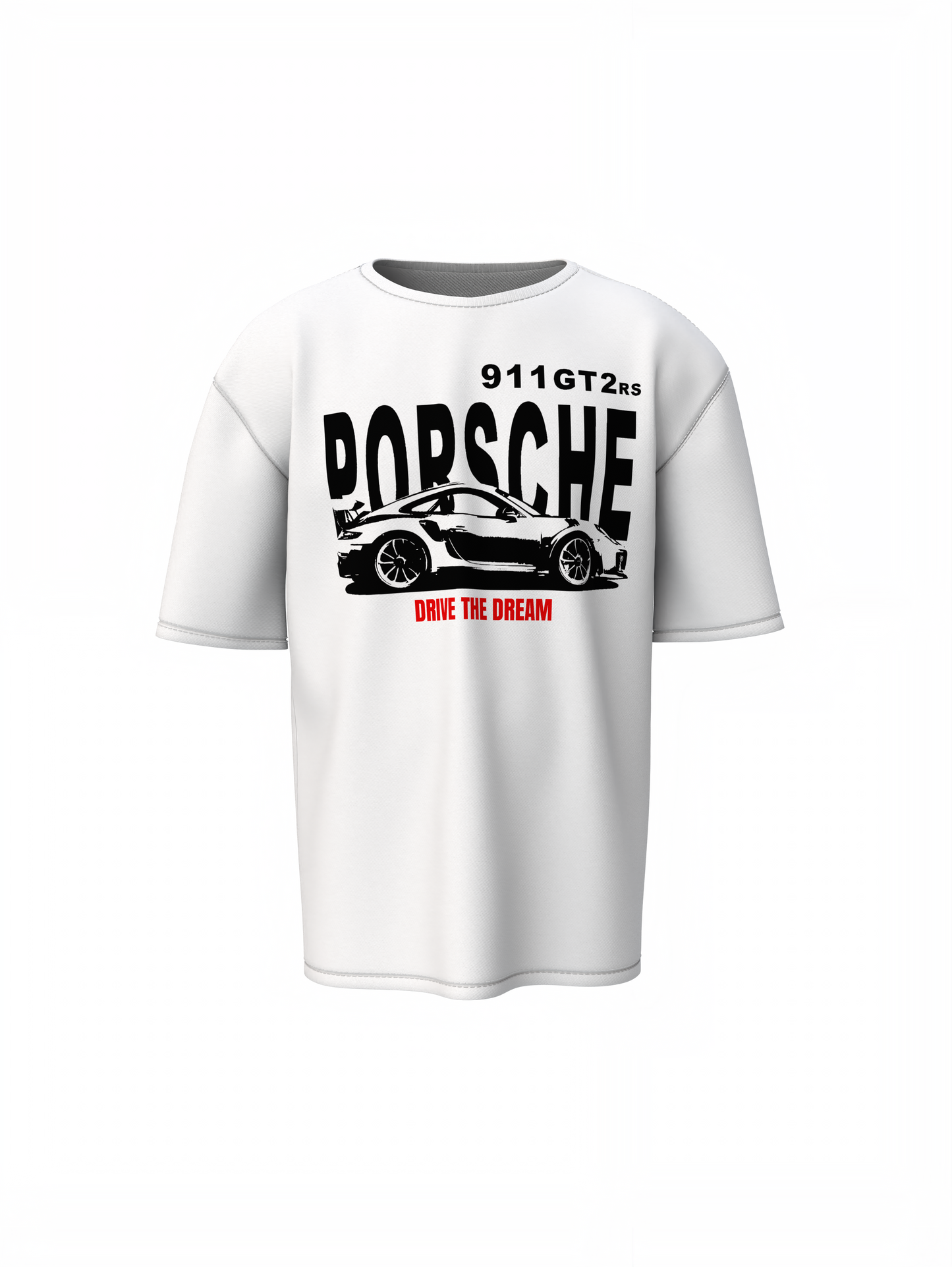 Porsche Drive The Dream Oversized T-Shirt