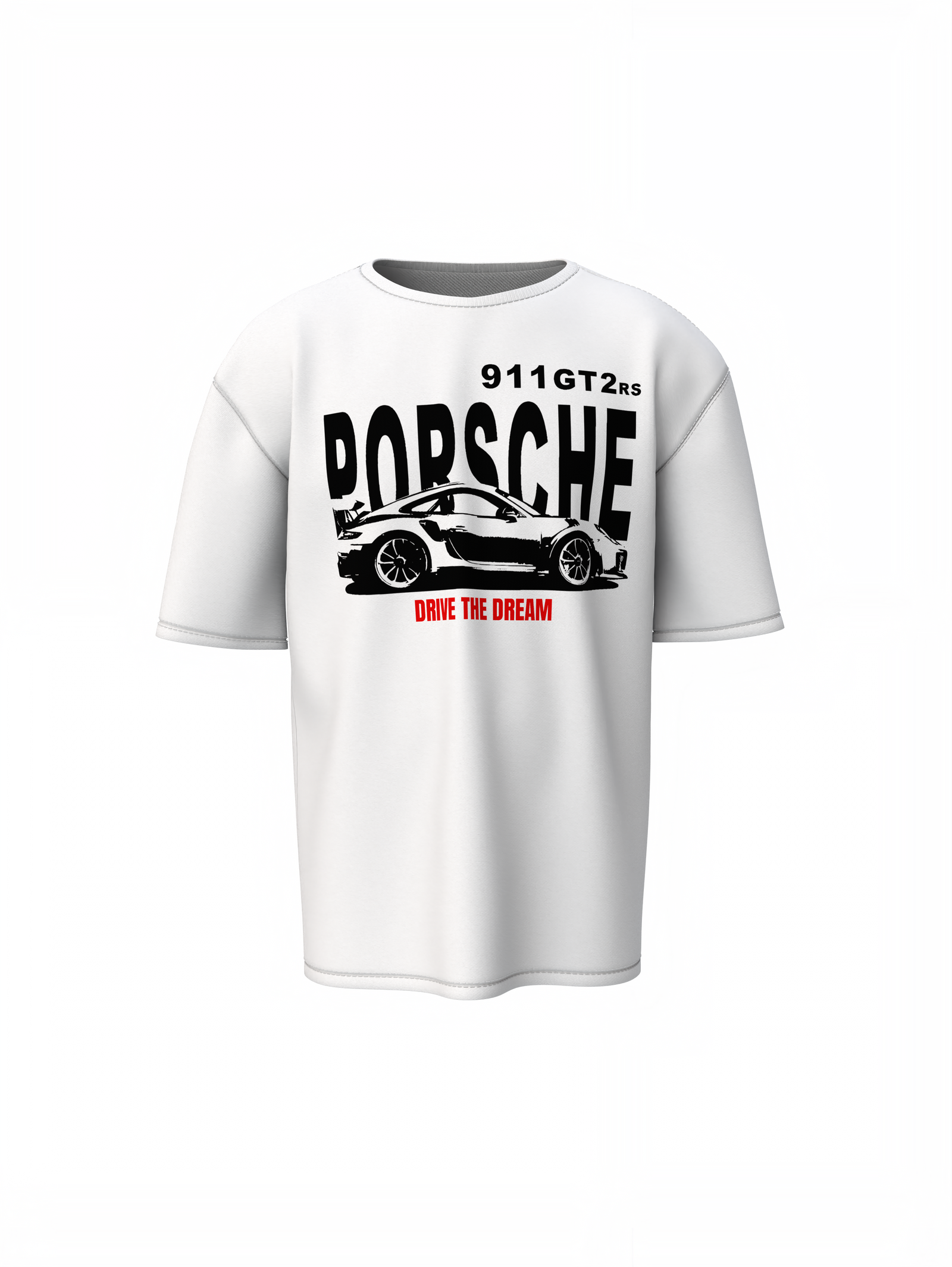 Porsche Drive The Dream Oversized T-Shirt