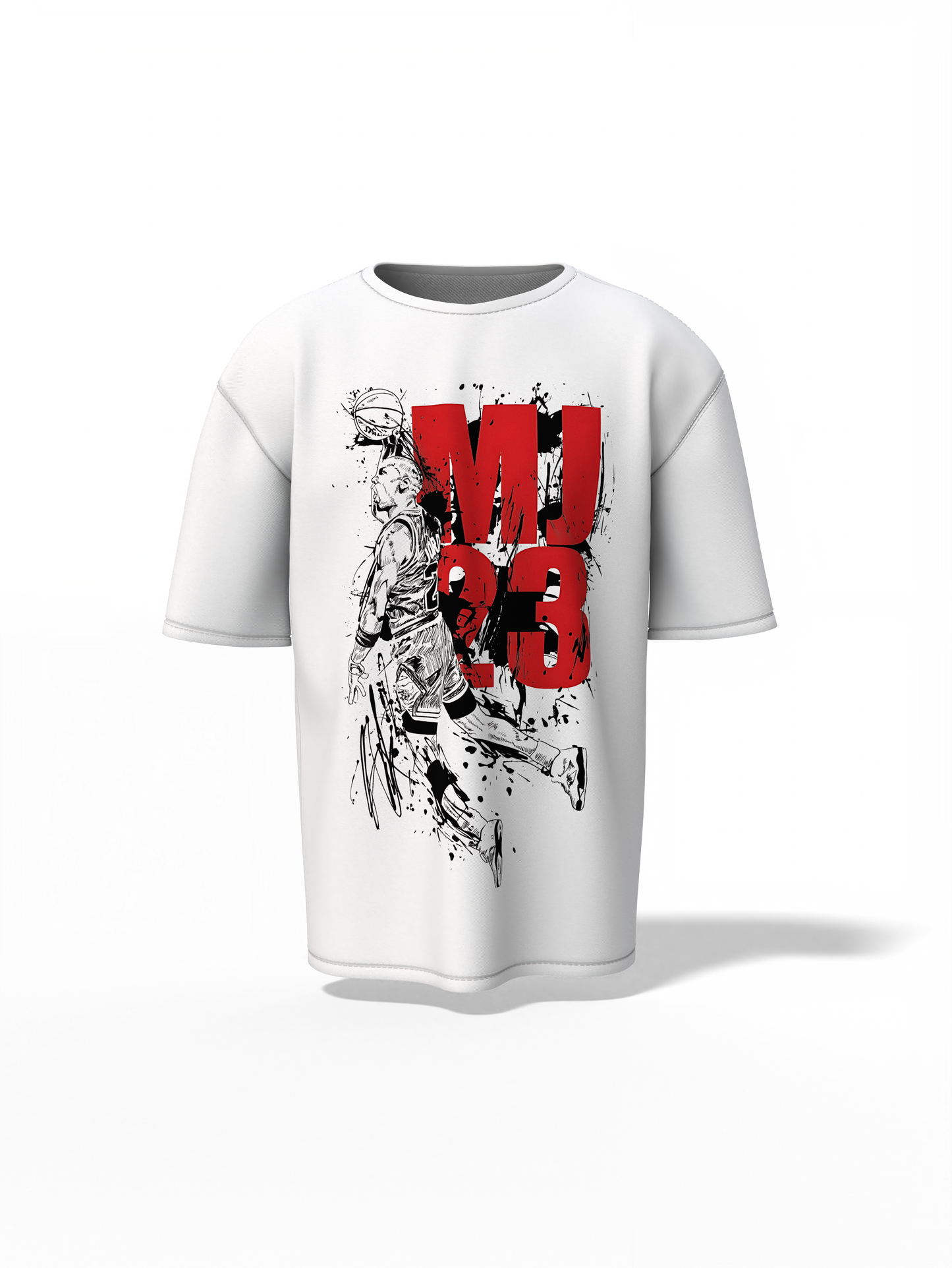 Basketball MJ23 Oversized T-Shirt – Iconic Streetwear Style