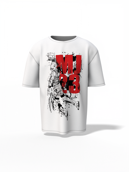 Basketball MJ23 Oversized T-Shirt – Iconic Streetwear Style