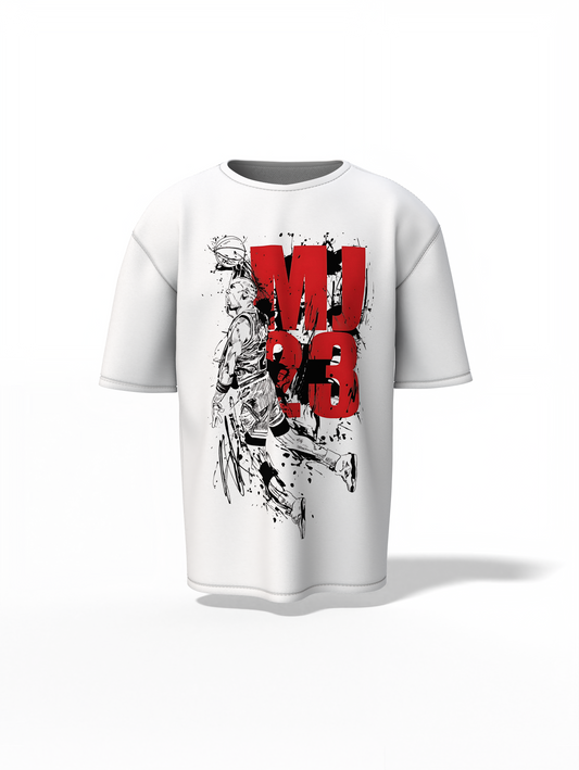 Basketball MJ23 Oversized T-Shirt – Iconic Streetwear Style