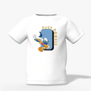 Duck Donald Graphic Kid’s White Printed T-Shirt