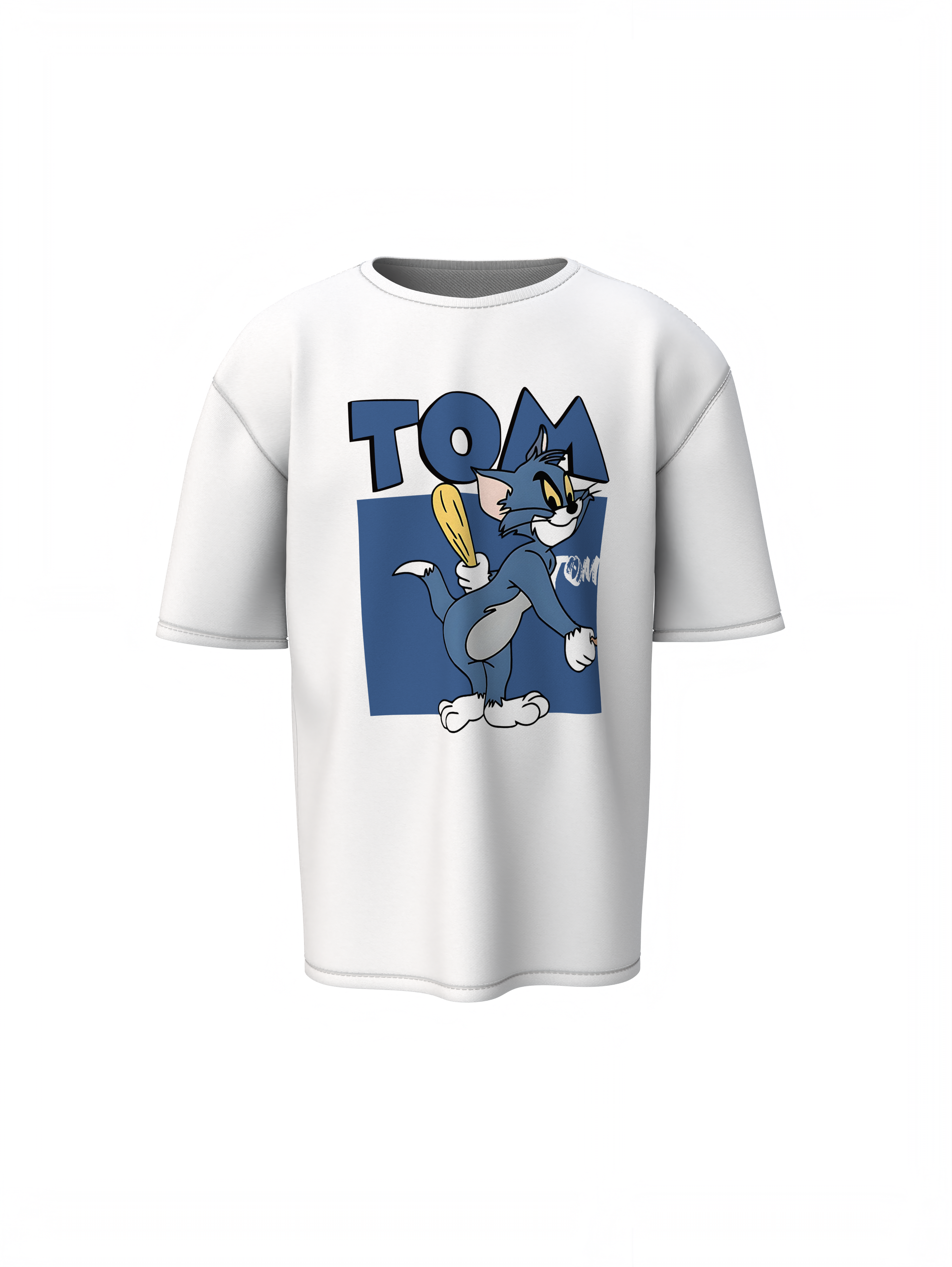 Tom & Jerry Couple Oversized T-Shirts