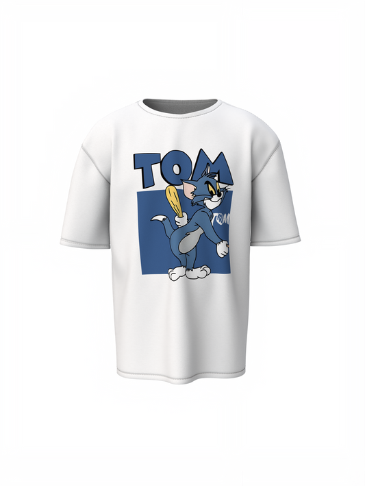 Tom & Jerry Couple Oversized T-Shirts