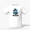 Oswald Graphic Kid’s White Printed T-Shirt