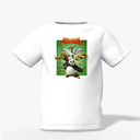 Kung Fu Panda Graphic Kid’s White Printed T-Shirt
