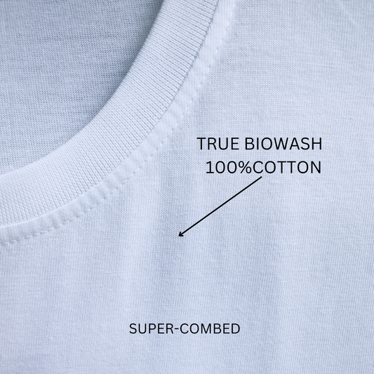 Fire Fail White Round Neck T-Shirt for Men – Stylish Fit