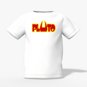 Pluto Graphic Kid’s White Round Neck Printed T-Shirt