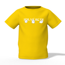 Polar Bear Graphic Kid’s Yellow Printed T-Shirt