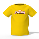 Spider Men Graphic Kid’s Yellow Printed T-Shirt