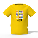 Inside Out Graphic Kid’s Yellow Printed T-Shirt